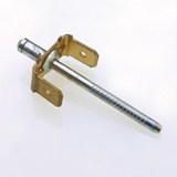 Brass Ground Tab connector manufacturer - - To Be Riveted 6,3x2   Savoy Technology ref 18147-123-009