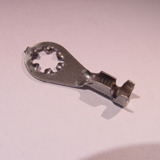 Steel Ring Terminal connectors supplier - Notched  M5 Nickel 1-2,5 Savoy Technology ref 25803-417-031
