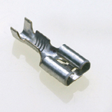 Brass  Female Terminal connector manufacturer - for housings 6,3 Tin 1,5-2,5 Savoy Technology ref 26632-123-178